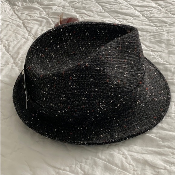 San Diego Hat Company Fedora with Feathers - Picture 6 of 7